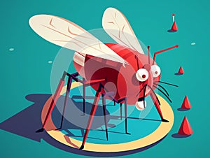 Generative AI Mosquito Pest Control Professional-