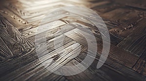 Generative AI Oak grey tree structure parquet board texture pattern background business concept.