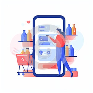 Generative AI Order grocery online-