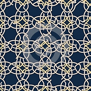Generative AI Seamless geometric pattern with-