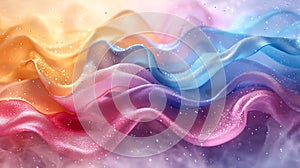 Generative AI SOFT GRADIENT BACKGROUND, COLORFUL PASTEL DESIGN business concept.