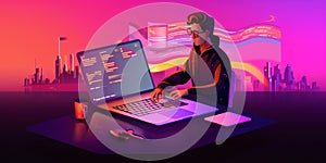 Generative AI Software and Web Page-