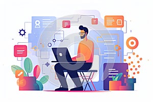 Generative AI Software and Web Page-