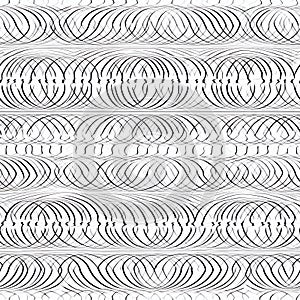 Generative AI Vector light seamless pattern-