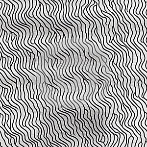 Generative AI Vector light seamless pattern-