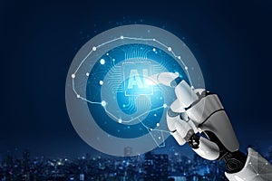 A generative AI visualizing its own deep learning neural network structure. Fermion