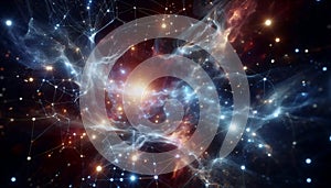 Generative Data Constellation, AI generated image