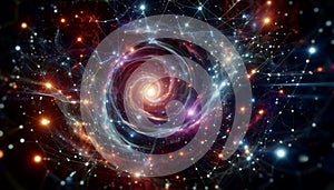 Generative Data Constellation, AI generated image