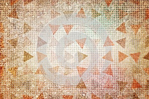 Generative multiple shapes pixel mosaic for design wallpaper, texture or background. Pattern, web, effect, backdrop & pattern.