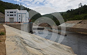 Generator building of Kamchay dam