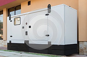 Generator house support for emergency electric power.