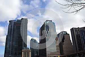 Generic architecture, skyline, Down town, Toronto, Ontario, Canada