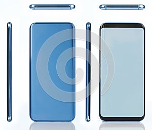 Generic blue smartphone