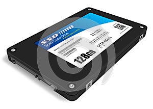 128GB solid state drive (SSD)