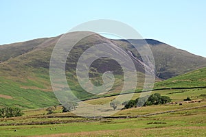 Generic fellside view in Howgill fells, Cumbria
