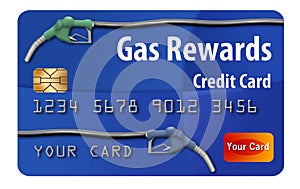 This is a generic gasoline rewards credit card.