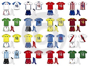 Generic Kits National Teams of America