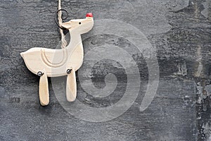 Generic machine made Christmas reindeer ornament