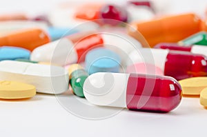 Generic prescription medicine drugs pills.