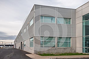 Generic small business building exterior