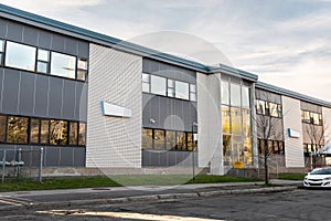 Generic small business building exterior