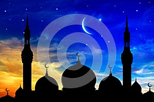 Generous Ramadan . New moon.