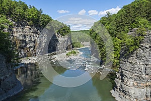The Genesee River Valley At Letchworth State Park