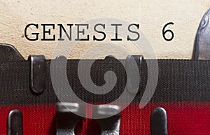 Genesis chapter 6 about enoch