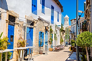 Genethliou Mitellla street, a touristic street leading to Ayia Napa Cathedral photo