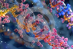 Genetic code, the sequence of DNA bases