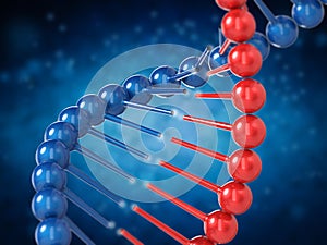 Genetic engineeering concept