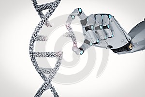 Genetic engineeering concept