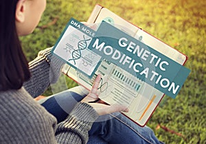 Genetic Mutation Modification Biology Chemistry Concept