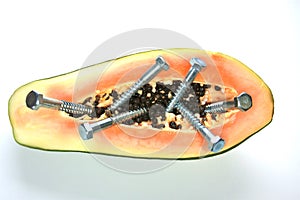 Genetically Modified Papaya photo