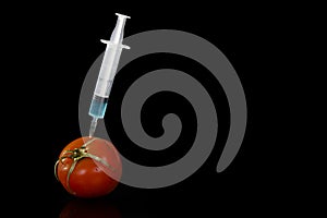 Genetically modified vegetables tomato vaccine