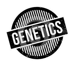 Genetics rubber stamp