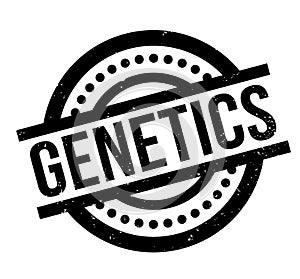 Genetics rubber stamp