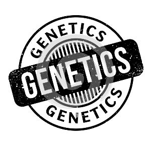 Genetics rubber stamp