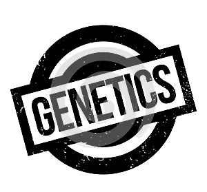 Genetics rubber stamp