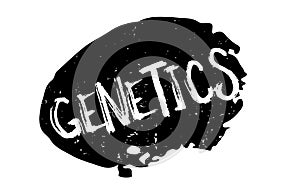 Genetics rubber stamp