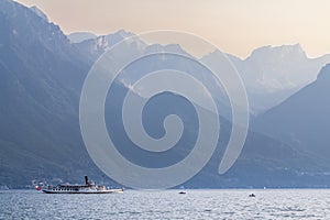 Geneva lake panorama, Switzerland