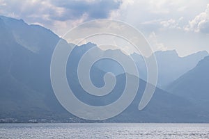 Geneva lake panorama, Switzerland