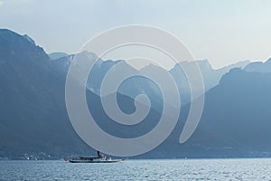 Geneva lake panorama, Switzerland