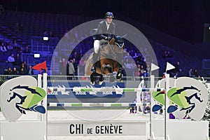 Geneva, Switzerland, December 10, 2022 : The 61st edition of the Geneva International Horse Show (CHI) at Palexpo