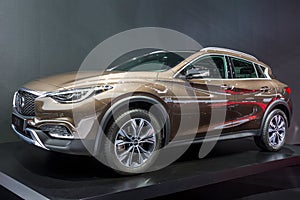 Infiniti QX30 crossover SUV car