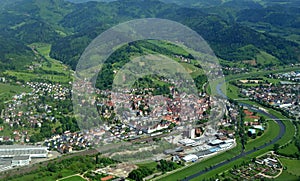 Gengenbach aerial photo