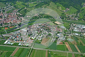 Gengenbach aerial photo