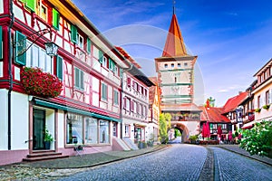 Gengenbach, Germany. Beautiful small city in Schwarzwald, Baden-Wurtemberg