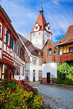 Gengenbach, Germany - Old beautiful town in Schwarzwald Black Forest photo