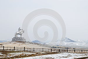 Genghis Khan Equestrian Statue - Mongolia